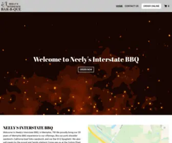 Neelysinterstatebarbecue.com(NEELY'S INTERSTATE BBQ) Screenshot