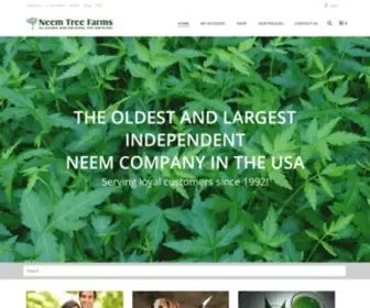 Neemtreefarms.com(Neem Tree Farms) Screenshot