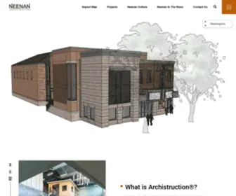 Neenan.com(Build-Integrated Architecture, Design & Construction) Screenshot