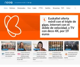 Neeo.es(Todo sobre medios de comunicaci) Screenshot