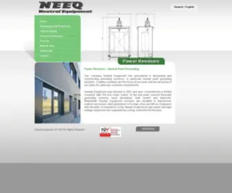 Neeq.com(NEEQ Neutral Equipment) Screenshot