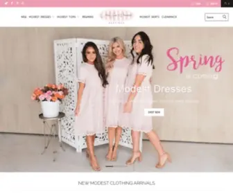 Neeseesdresses.com(Modest Dresses) Screenshot