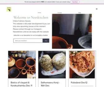 Neeskitchen.net(Home) Screenshot