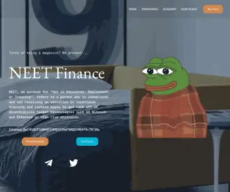 Neetfinance.com(NEET Finance) Screenshot