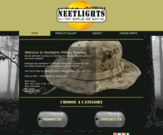 Neetlights.com(Neetlights Military Surplus & Survival) Screenshot