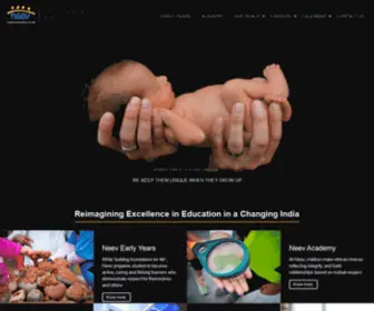 Neevschools.com(Reimagining Education) Screenshot