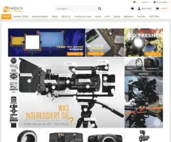 Nefal.tv(Shop für Filmemacher) Screenshot