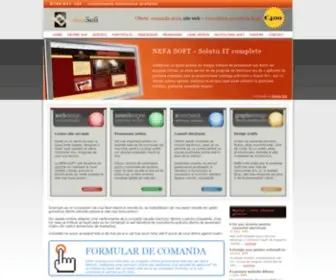 Nefasoft.ro(Creare site) Screenshot