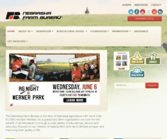 Nefb.org(Nebraska Farm Bureau) Screenshot