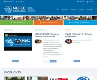 Nefec.org(International) Screenshot