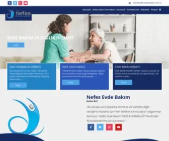 Nefesevdebakim.com.tr(Evde Bakım) Screenshot