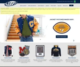 Neffco.com(Varsity Jackets) Screenshot
