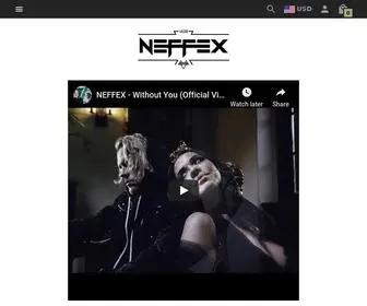 NeffexStore.com(The Official Online Store) Screenshot