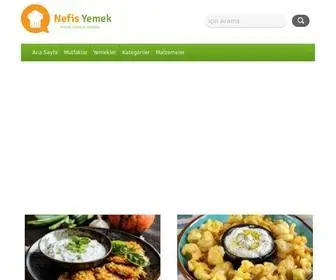 Nefisyemekmutfagi.com(Nefis ve Pratik Yemek Tarifleri Sitesi) Screenshot