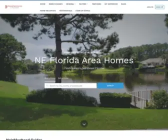 Nefloridaareahomes.com(NE Florida Area Homes) Screenshot