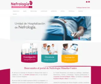 Nefrologiamanchacentro.es(Nefrología) Screenshot