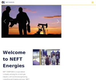 Neftenergies.com(Training Center) Screenshot