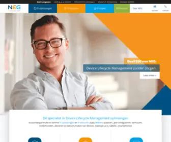 Neg-Itsolutions.nl(IT bedrijf Nieuwegein Utrecht) Screenshot