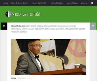 Negarahukum.com(Negara Hukum) Screenshot