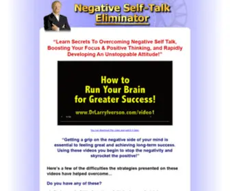 Negative-Self-Talk-Eliminator.com(Negative Self Talk Eliminator) Screenshot