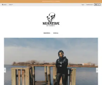 Negativebynorey.com(Shop) Screenshot