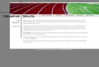 Negativesplits.net(negativesplits) Screenshot