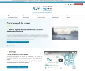 Negawatt.org(Association) Screenshot