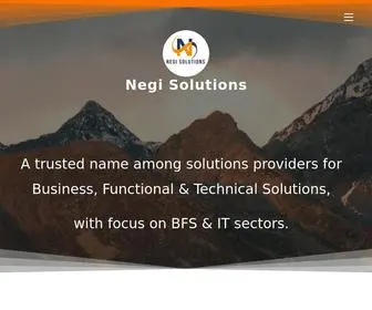 Negisolutions.com(Negi Solutions) Screenshot