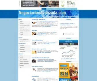 Negociacionavanzada.com(El punto de encuentro de los negociadores) Screenshot