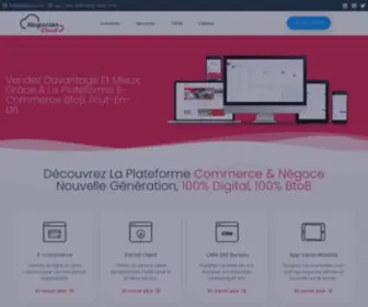 Negocian.fr(Plateforme ecommerce btob) Screenshot