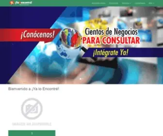Negociosdemexico.com.mx(¡Ya lo Encontré) Screenshot