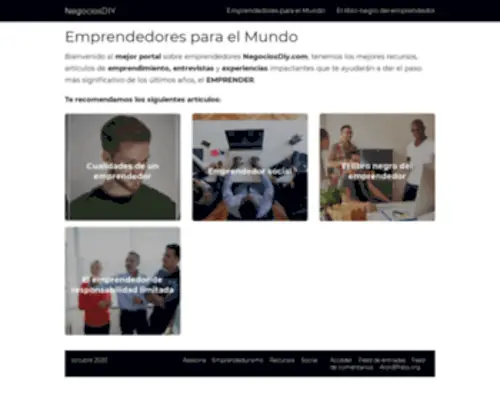 Negociosdiy.com(Red de Emprendedores) Screenshot