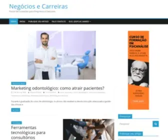 Negociosecarreiras.com.br(Negócios e Carreiras) Screenshot