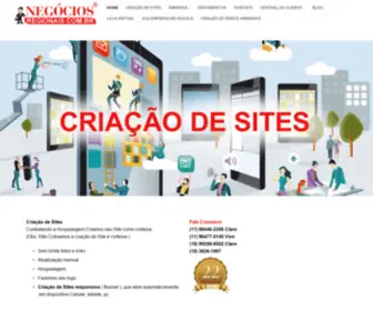 Negociosregionais.com.br(Neg) Screenshot