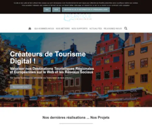 Negocom-Atlantique.com(Valoriser nos Territoires Touristiques) Screenshot