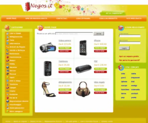 Negos.it(Negos) Screenshot