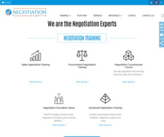 Negotiations.com(Negotiation Skills Workshops) Screenshot