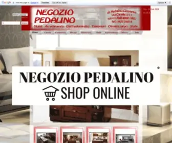 Negoziopedalino.com(Negozio Pedalino di Pedalino Giuseppe) Screenshot