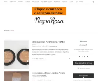 Negrarosa.com.br(Blog da Negra Rosa) Screenshot