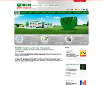 Negri-Bio.com(Negri, il marchio verde) Screenshot