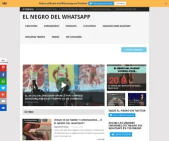 Negrodelguasap.com(Las mejores imágenes del Negro del Whatsapp) Screenshot