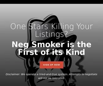 Negsmoker.com(Smoking Amazon Review Negs) Screenshot