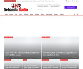 Nehandaradio.com(Nehanda Radio) Screenshot