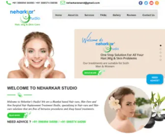 Neharkarstudio.com(Neharkar Studios) Screenshot