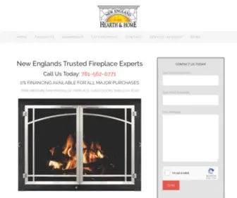 Nehearthandhome.com(Best Gas Fireplace & Stoves in Canton) Screenshot