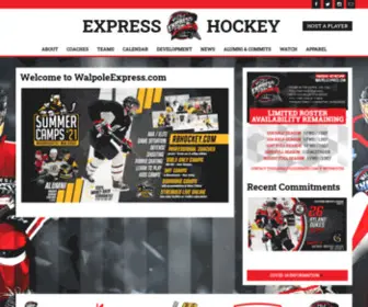Nehhockey.com(Walpole Express Hockey) Screenshot