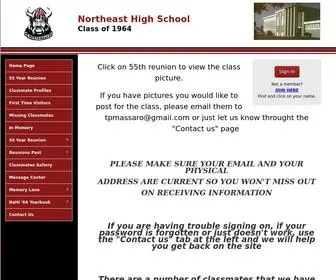 Nehi1964.com(Northeast High School Class of 1964) Screenshot