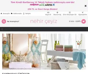 Nehirceyiz.com(Nehir Çeyiz Gönen E) Screenshot