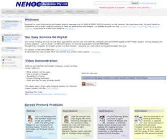 Nehoc.com.au(NEHOC Home) Screenshot