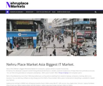 Nehruplacemarkets.com(Nehru Place Market) Screenshot